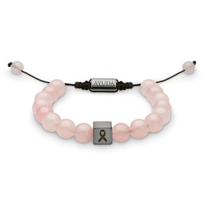 Rózsakvarc Állítható Karkötő