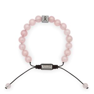 Rózsakvarc Állítható Karkötő